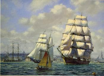 unknow artist Seascape, boats, ships and warships. 54 Spain oil painting art